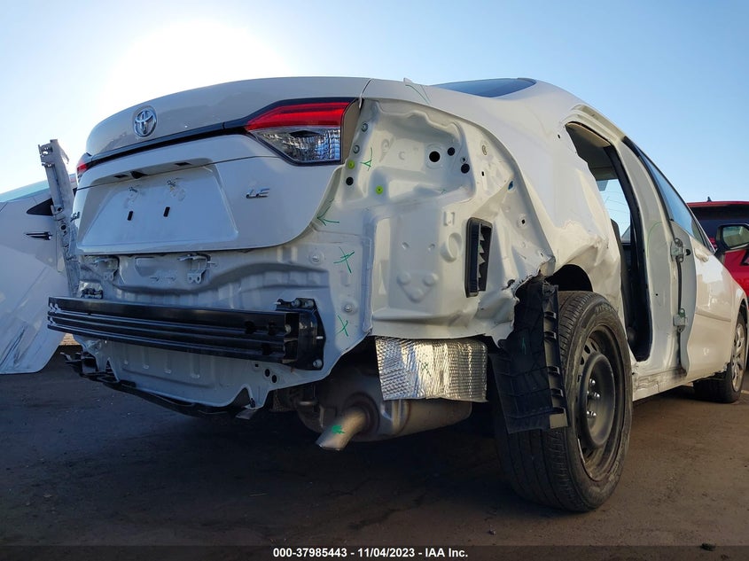 VIN 5YFEPRAE7LP146681 2020 TOYOTA COROLLA LE