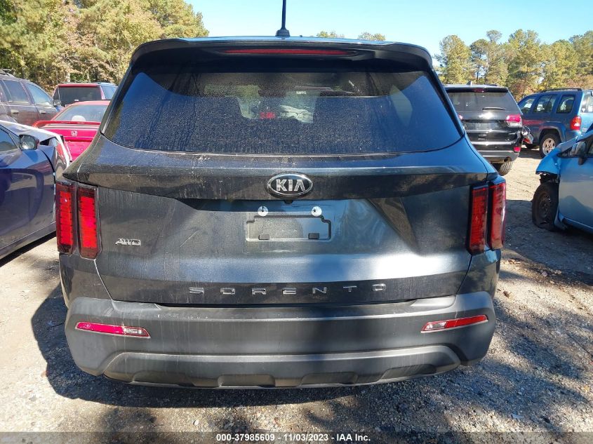 2021 KIA SORENTO LX - 5XYRGDLC6MG038980