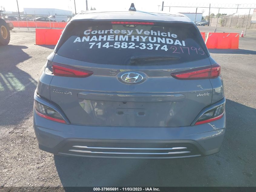 2023 HYUNDAI KONA ELECTRIC LIMITED KM8K53AG7PU173942