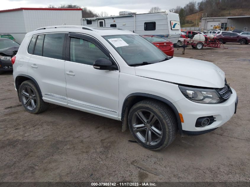 2017 VOLKSWAGEN TIGUAN 2.0T SPORT - WVGUV7AX8HK008978