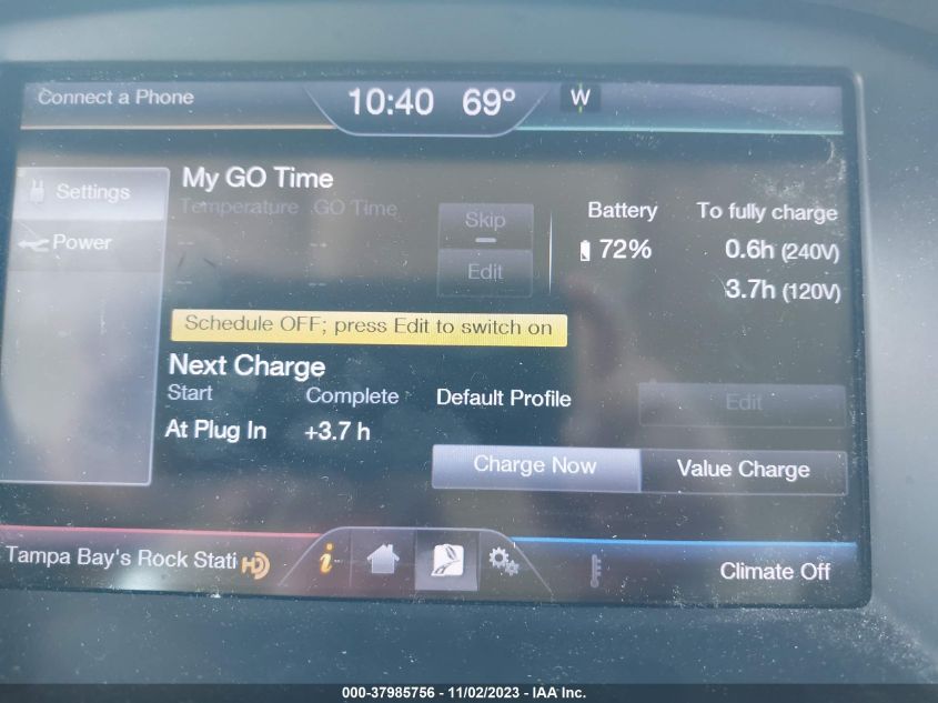 2013 FORD FOCUS ELECTRIC 1FADP3R44DL165306