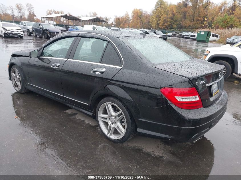 2014 MERCEDES-BENZ C 300 LUXURY 4MATIC - WDDGF8AB4EA953202