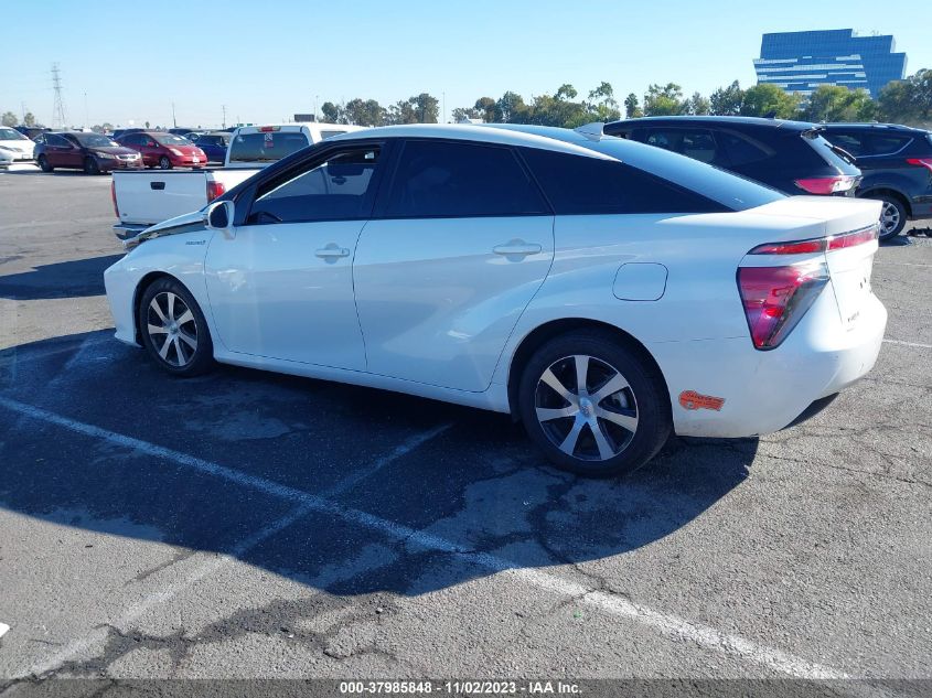 2019 TOYOTA MIRAI JTDBVRBD9KA007203