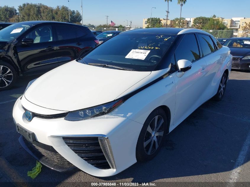 2019 TOYOTA MIRAI JTDBVRBD9KA007203