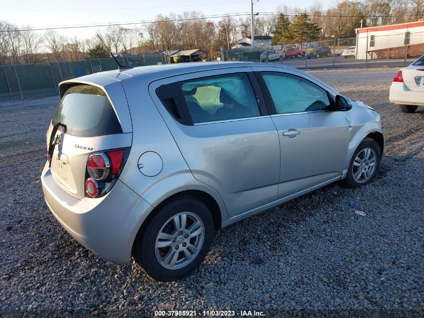 2014 CHEVROLET SONIC LT - 1G1JC6SH9E4213927