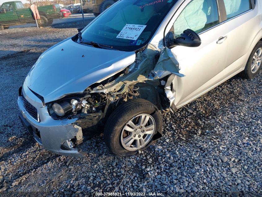 2014 CHEVROLET SONIC LT - 1G1JC6SH9E4213927