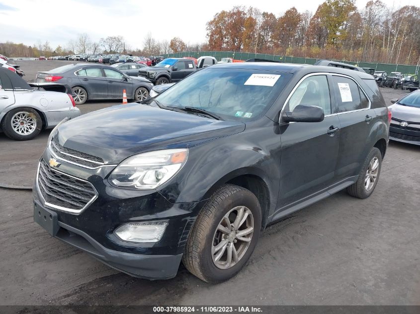 2017 CHEVROLET EQUINOX LT - 2GNALCEK9H1610509