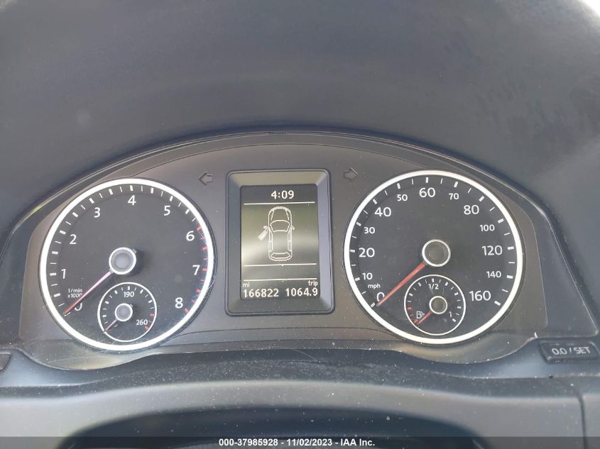 2013 VOLKSWAGEN TIGUAN S - WVGBV3AX6DW567738