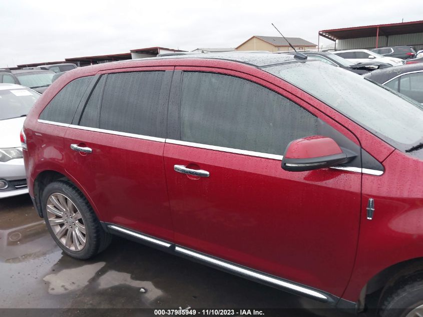 2013 LINCOLN MKX - 2LMDJ6JK0DBL00806