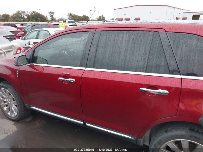 2013 LINCOLN MKX - 2LMDJ6JK0DBL00806