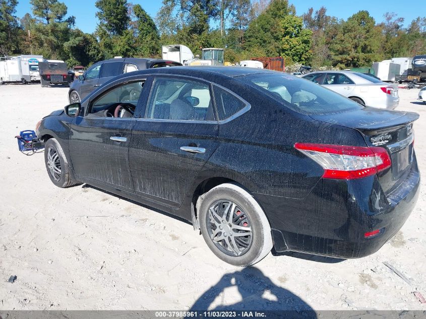 2014 NISSAN SENTRA S/SV/SR/SL - 3N1AB7AP3EY295274