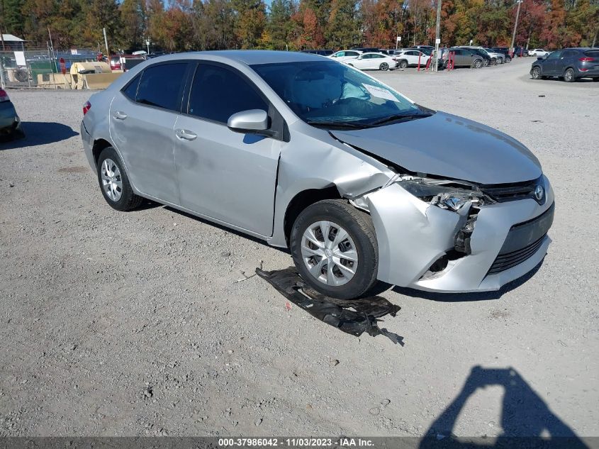 2016 TOYOTA COROLLA L - 5YFBURHEXGP535872