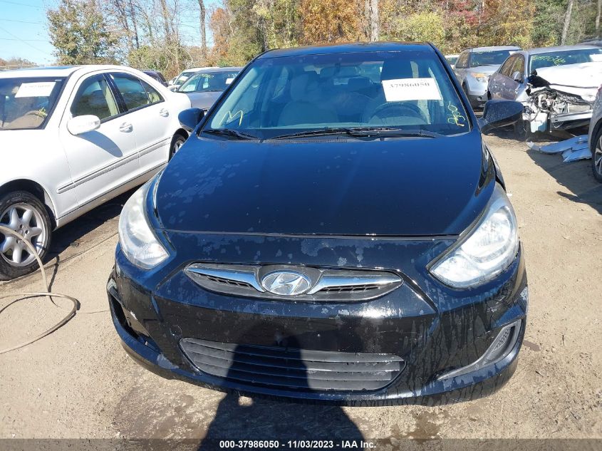 2013 HYUNDAI ACCENT GLS - KMHCT4AE4DU455157