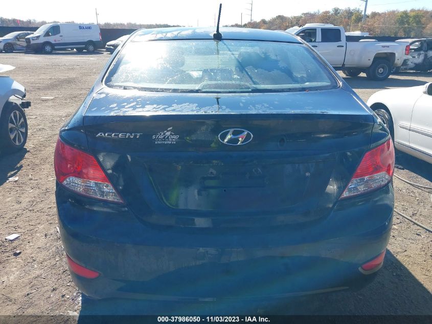 2013 HYUNDAI ACCENT GLS - KMHCT4AE4DU455157