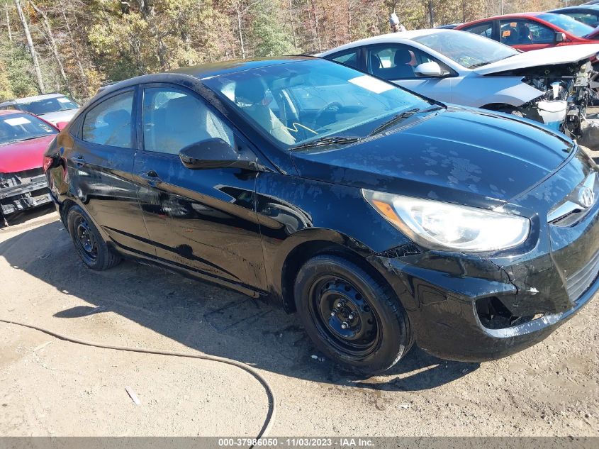 2013 HYUNDAI ACCENT GLS - KMHCT4AE4DU455157