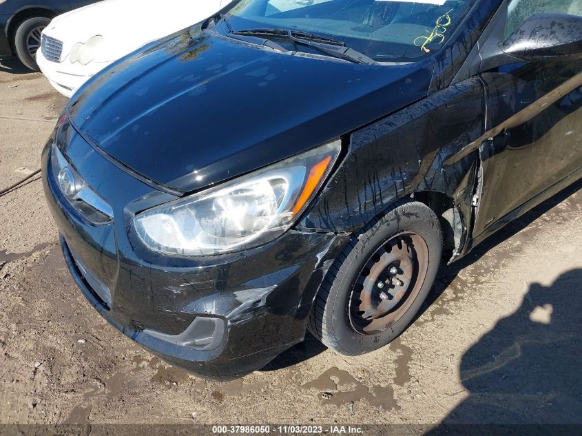 2013 HYUNDAI ACCENT GLS - KMHCT4AE4DU455157