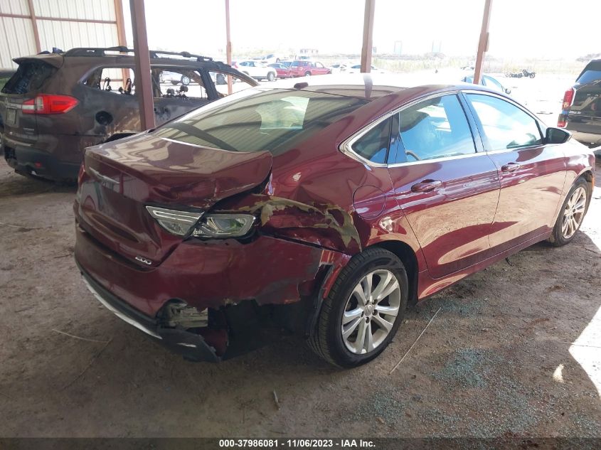 2015 CHRYSLER 200 LIMITED - 1C3CCCAB9FN649642