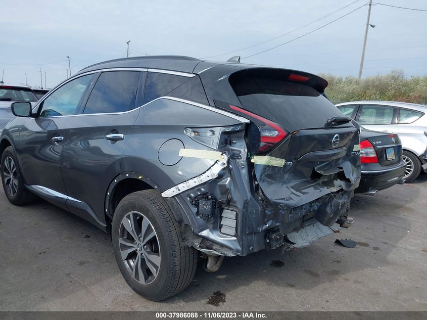 VIN 5N1AZ2MS7KN145491 2019 NISSAN MURANO S/SL/SV/PLATINUM