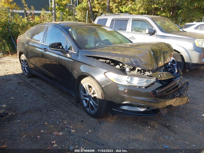 2017 FORD FUSION SE - 3FA6P0HD0HR311894