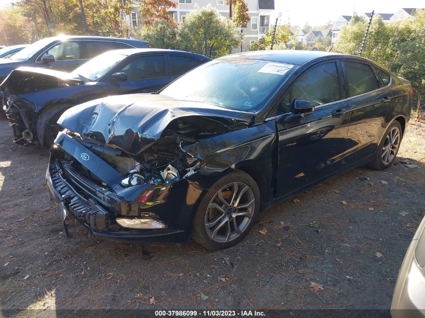 2017 FORD FUSION SE - 3FA6P0HD0HR311894