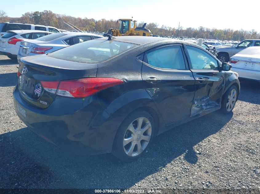 2013 HYUNDAI ELANTRA GLS/LIMITED - KMHDH4AE6DU577587