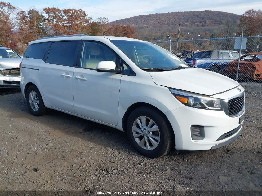 2016 KIA SEDONA LX - KNDMB5C16G6180508