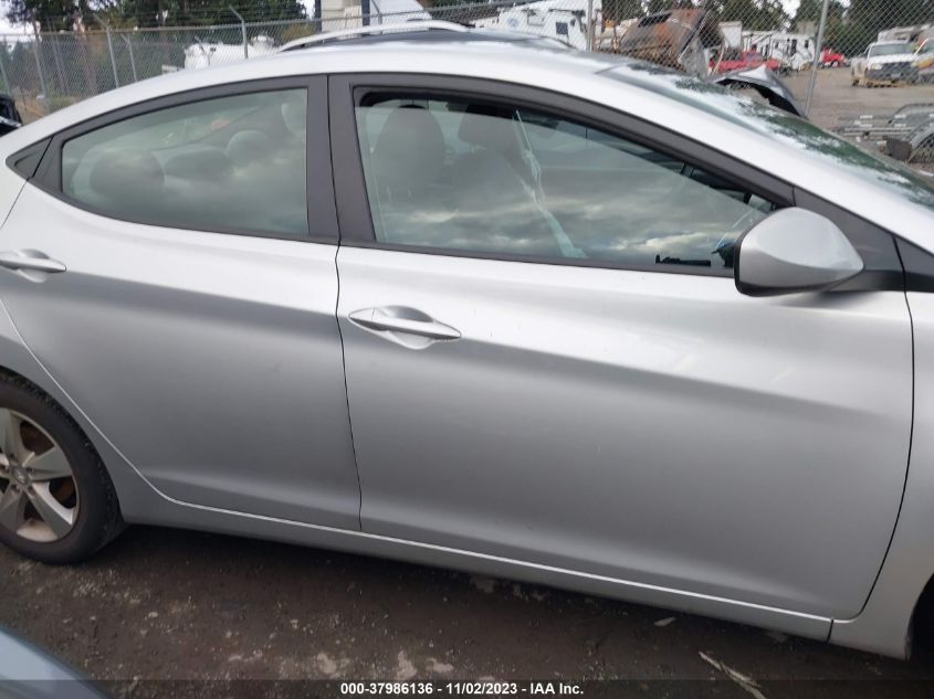 2013 HYUNDAI ELANTRA GLS - 5NPDH4AE3DH411090