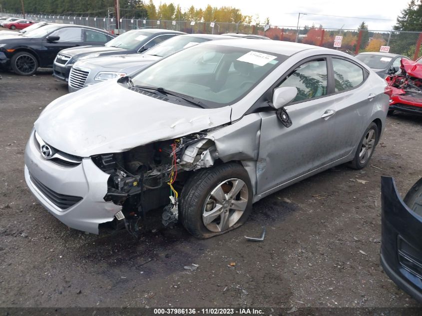 2013 HYUNDAI ELANTRA GLS - 5NPDH4AE3DH411090