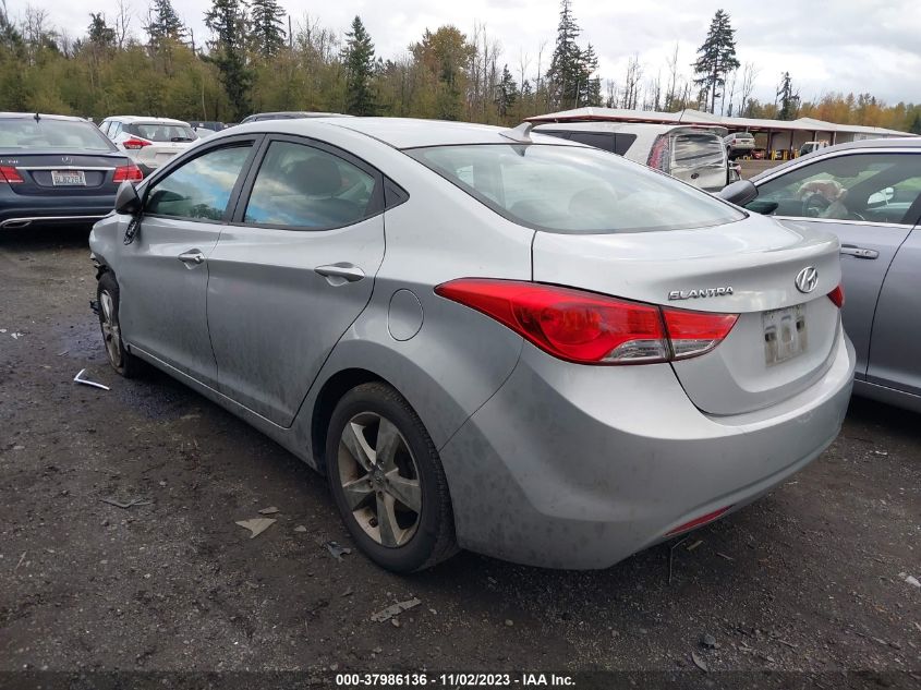 2013 HYUNDAI ELANTRA GLS - 5NPDH4AE3DH411090