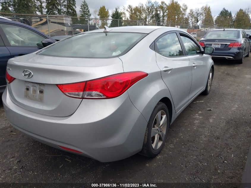 2013 HYUNDAI ELANTRA GLS - 5NPDH4AE3DH411090