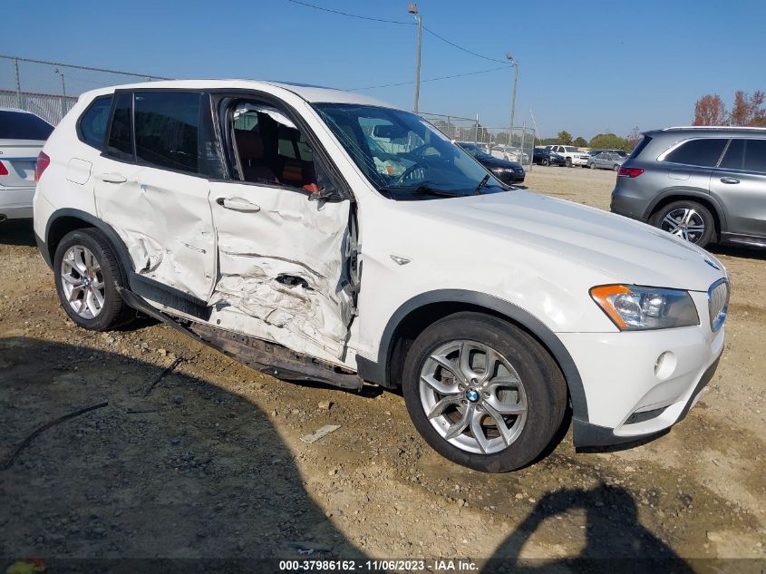 2013 BMW X3 XDRIVE28I - 5UXWX9C58D0A30274