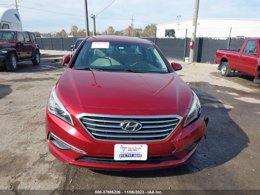 2015 HYUNDAI SONATA SE - 5NPE24AF7FH007873