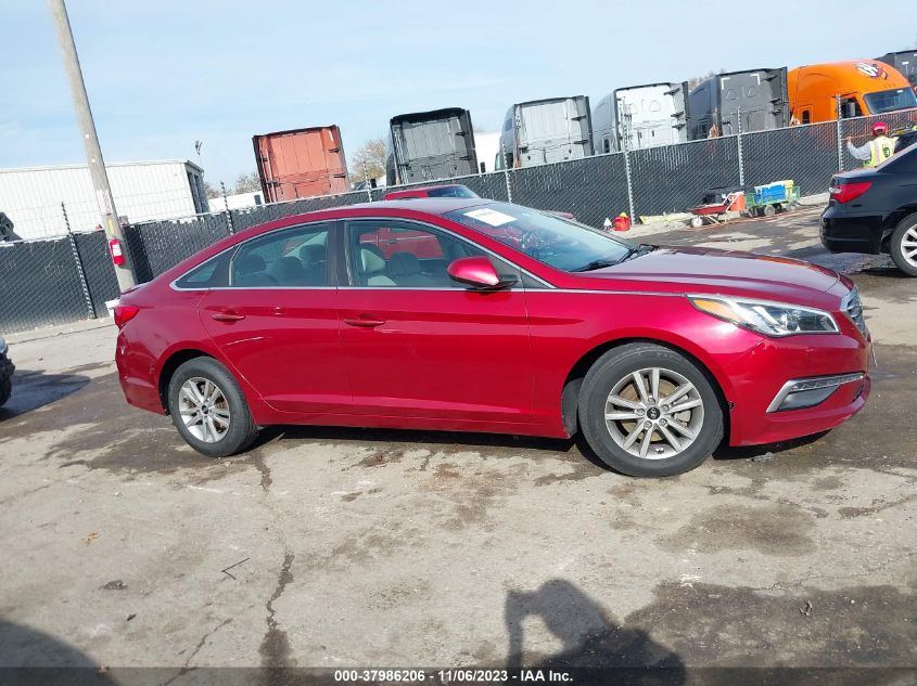 2015 HYUNDAI SONATA SE - 5NPE24AF7FH007873