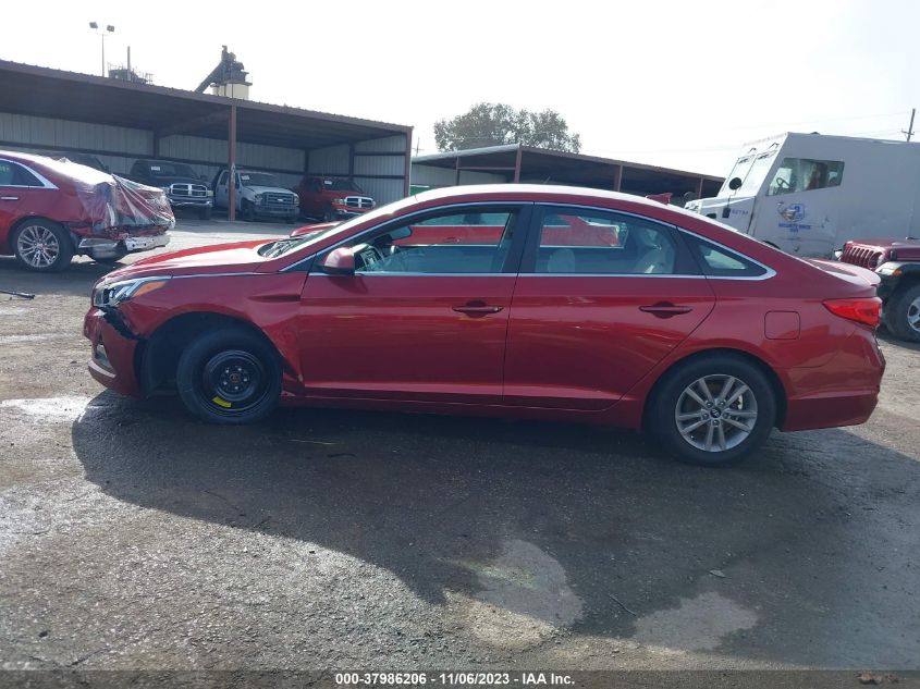 2015 HYUNDAI SONATA SE - 5NPE24AF7FH007873