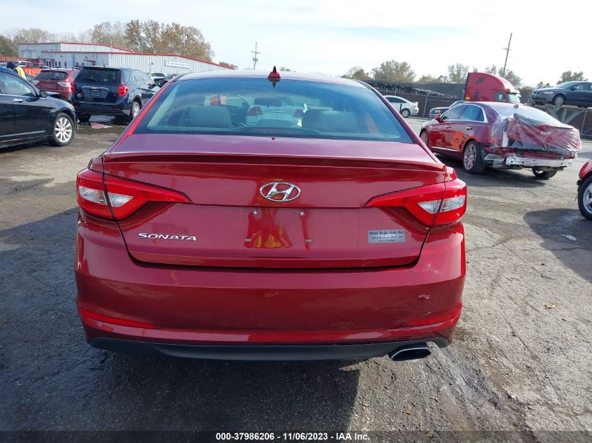 2015 HYUNDAI SONATA SE - 5NPE24AF7FH007873