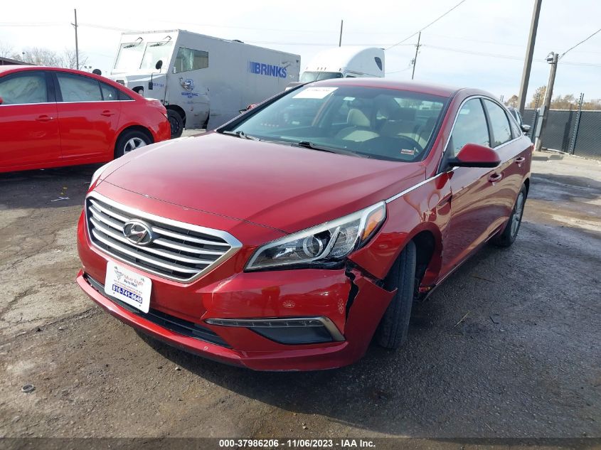 2015 HYUNDAI SONATA SE - 5NPE24AF7FH007873