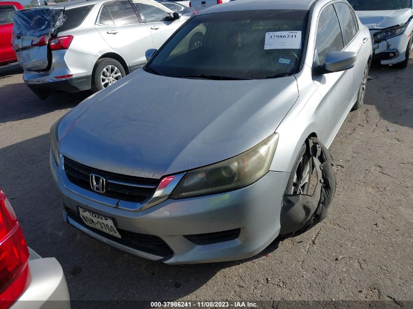 2013 HONDA ACCORD LX - 1HGCR2F31DA028763