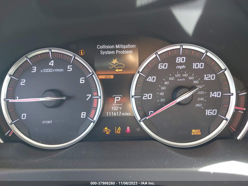 VIN 19UUB2F63JA013244 2018 ACURA TLX TECH+A/TCH+AR