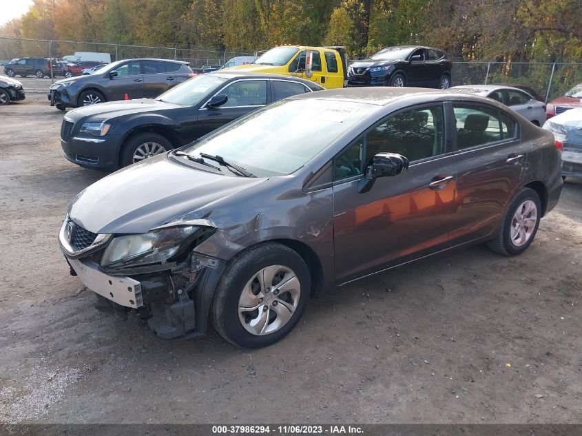 2014 HONDA CIVIC LX - 19XFB2F51EE231331