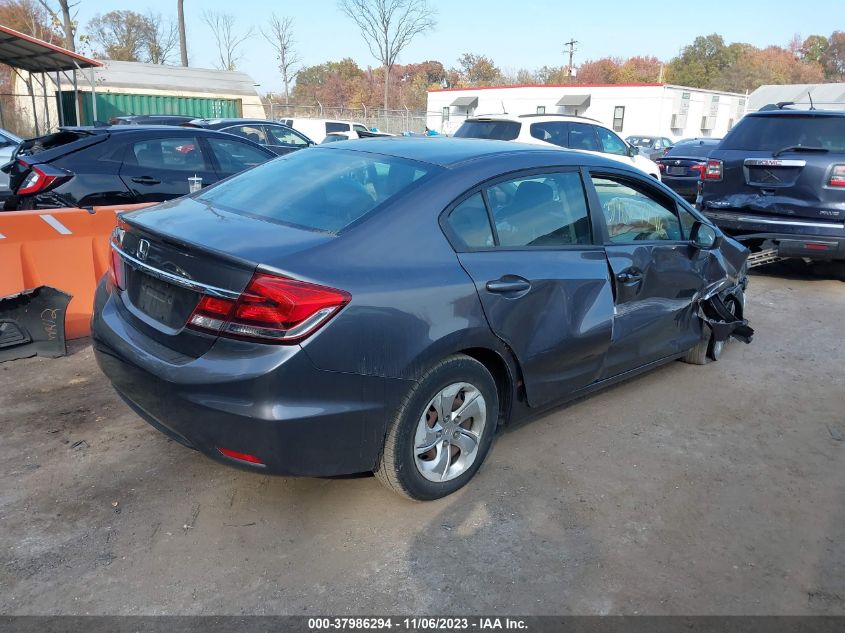 2014 HONDA CIVIC LX - 19XFB2F51EE231331