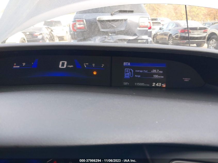 2014 HONDA CIVIC LX - 19XFB2F51EE231331