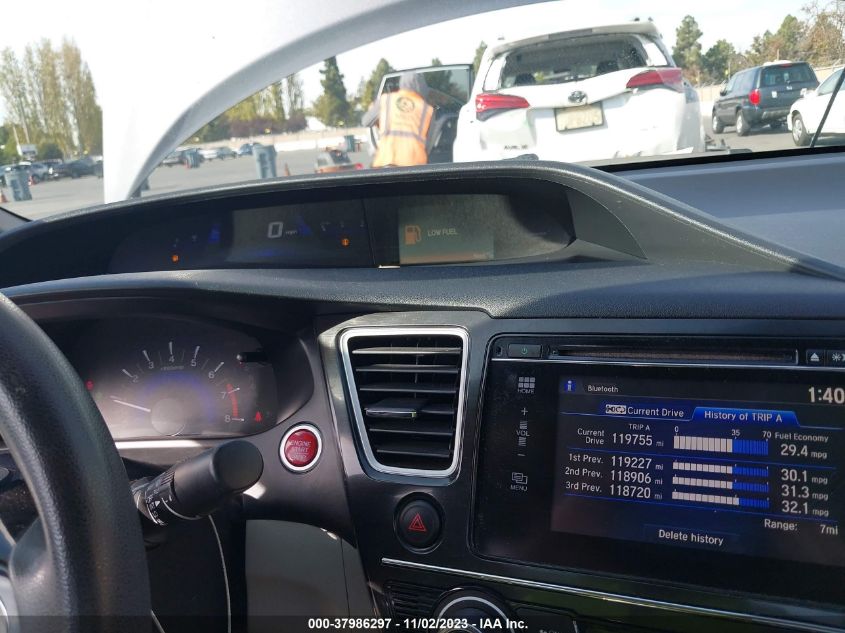2014 HONDA CIVIC EX - 19XFB2F84EE268433