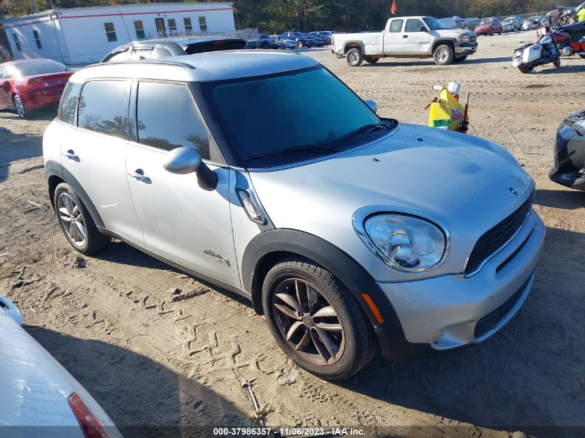 2014 MINI COUNTRYMAN COOPER S - WMWZC5C58EWP37838