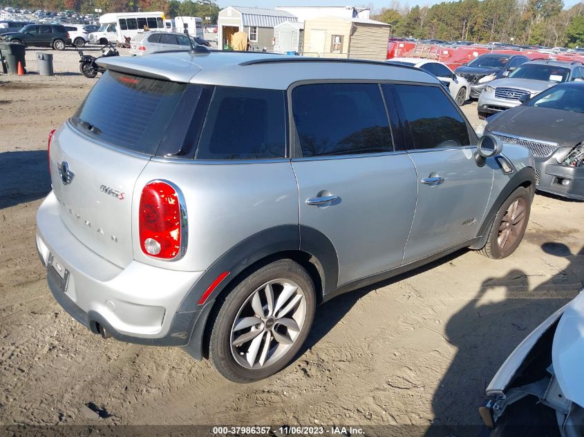 2014 MINI COUNTRYMAN COOPER S - WMWZC5C58EWP37838