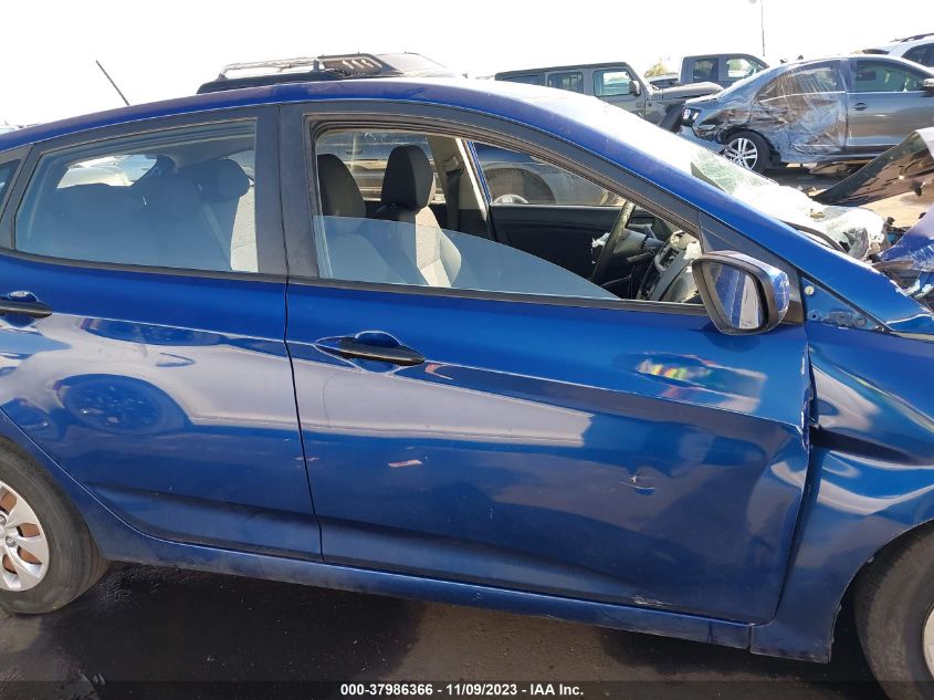 2016 HYUNDAI ACCENT SE - KMHCT5AE1GU251717