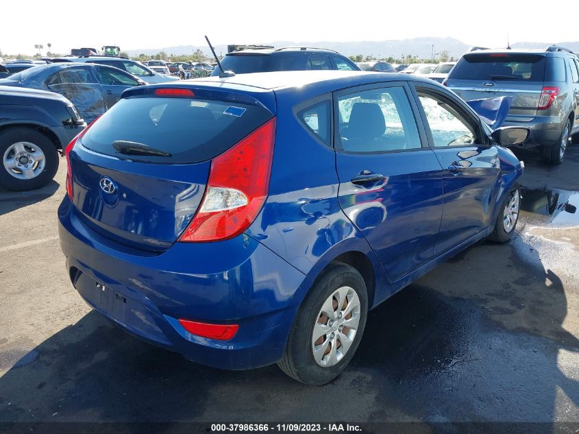 2016 HYUNDAI ACCENT SE - KMHCT5AE1GU251717