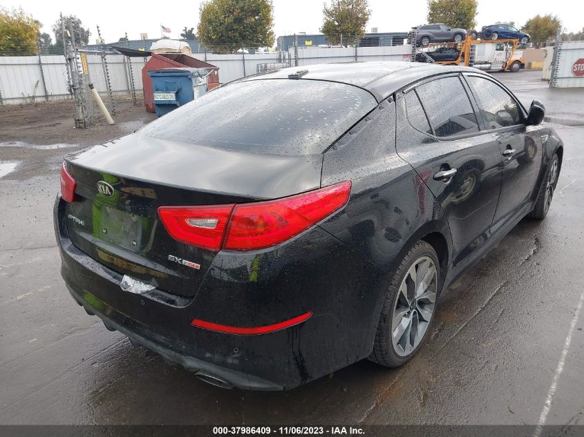 2015 KIA OPTIMA SX TURBO - 5XXGR4A67FG408369
