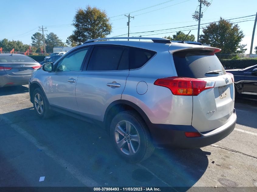 2015 TOYOTA RAV4 XLE - 2T3WFREV5FW231207