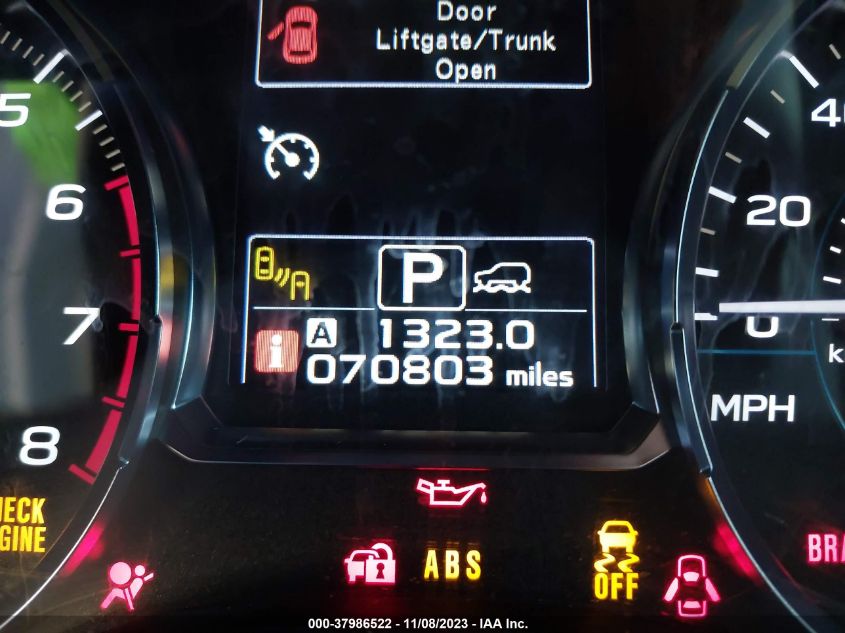 2017 SUBARU FORESTER 2.5I LIMITED - JF2SJAJC5HH494536