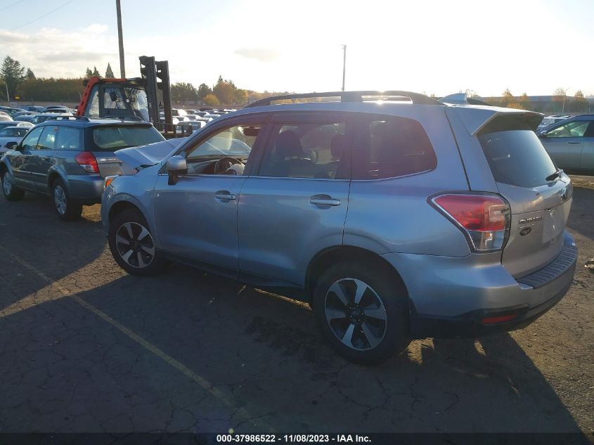 2017 SUBARU FORESTER 2.5I LIMITED - JF2SJAJC5HH494536